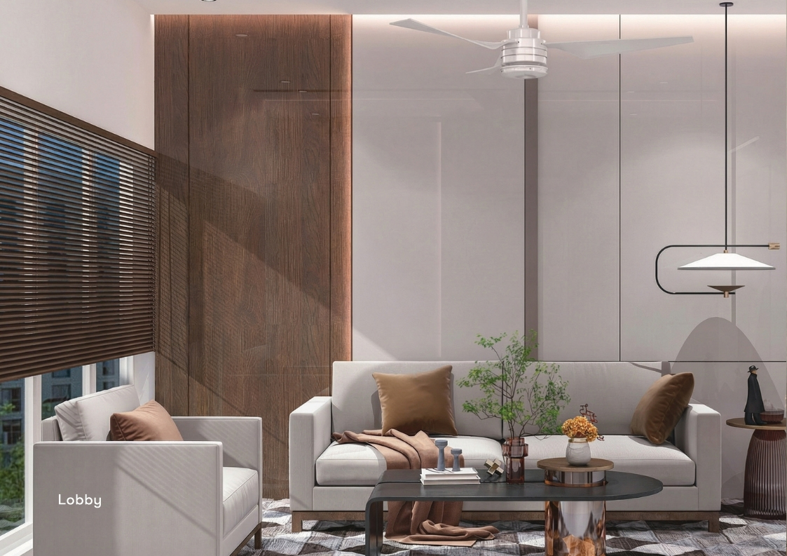 Panoramic Living Room